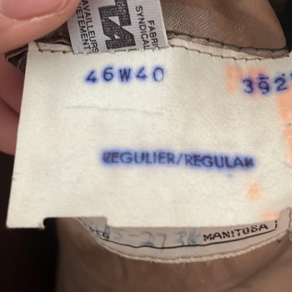 Crombie Overcoat Single-Breasted in Tan Wool Size 46XL - Picture 5 of 14